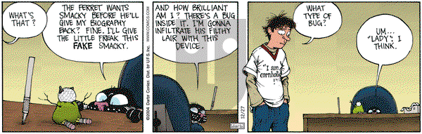Get Fuzzy on Monday December 27, 2004 Comic Strip