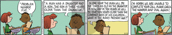 Peanuts - Thursday September 12, 2019 Comic Strip