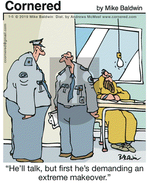 Cornered on Saturday January 5, 2019 Comic Strip