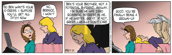 Luann on Wednesday March 28, 2007 Comic Strip