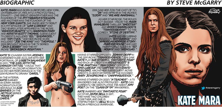 Biographic on Sunday July 30, 2023 Comic Strip