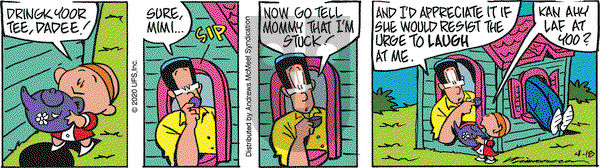Rose is Rose on Saturday April 18, 2020 Comic Strip
