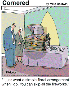 Cornered on Saturday June 8, 2019 Comic Strip