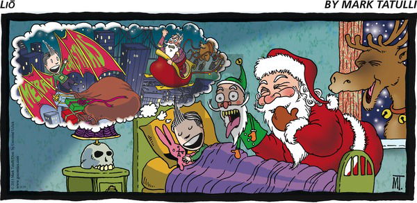 Lio on Sunday December 25, 2011 Comic Strip