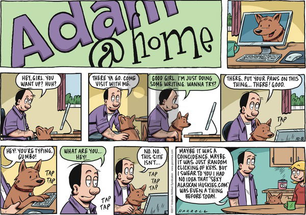 Adam@Home on Sunday October 8, 2017 Comic Strip