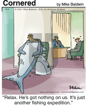 Cornered on Monday October 4, 2021 Comic Strip