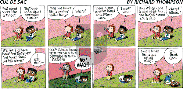 Cul de Sac on Sunday July 31, 2011 Comic Strip
