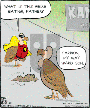 Brevity on Saturday January 25, 2014 Comic Strip
