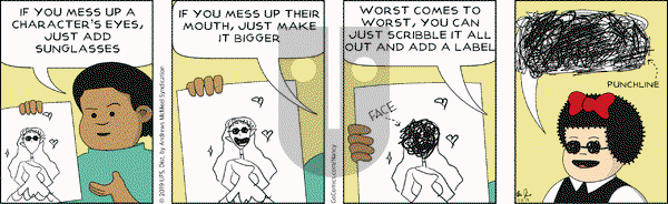 Nancy on Tuesday March 5, 2019 Comic Strip