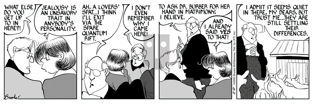 9 Chickweed Lane - Friday February 10, 2006 Comic Strip