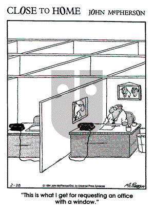 Close to Home on Monday February 28, 1994 Comic Strip