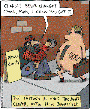 The Argyle Sweater on Tuesday November 24, 2009 Comic Strip