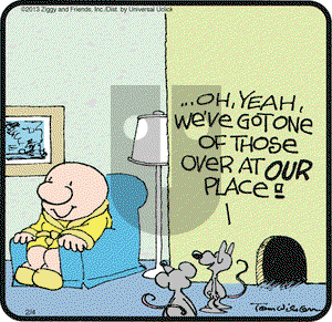 Ziggy on Monday February 4, 2013 Comic Strip
