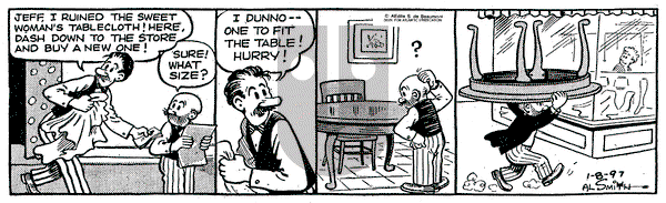 Mutt & Jeff - Wednesday March 5, 2003 Comic Strip