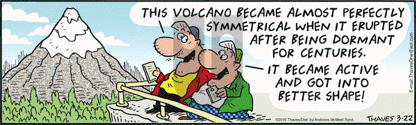Frank and Ernest on Friday March 22, 2019 Comic Strip
