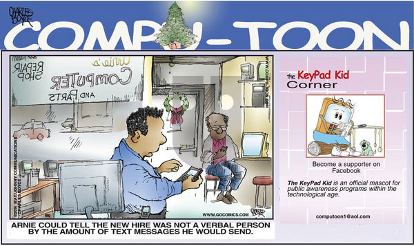 Compu-toon on Sunday December 14, 2014 Comic Strip