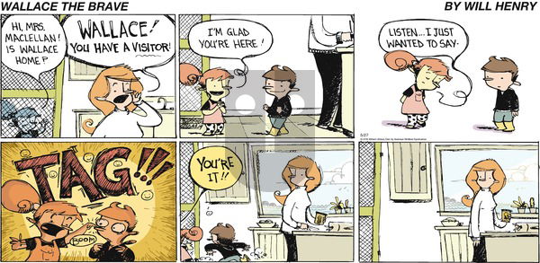 Wallace the Brave on Sunday May 27, 2018 Comic Strip