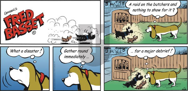 Fred Basset on Sunday June 3, 2018 Comic Strip