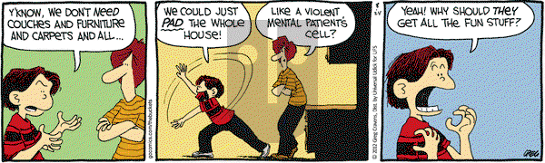 The Buckets on Friday August 24, 2012 Comic Strip