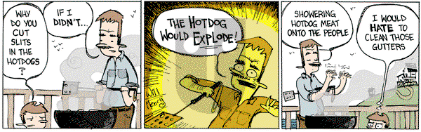 Wallace the Brave on Monday April 4, 2016 Comic Strip