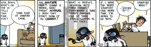 Get Fuzzy on Monday August 9, 2010 Comic Strip