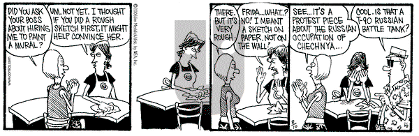 Monty on Thursday August 10, 2006 Comic Strip