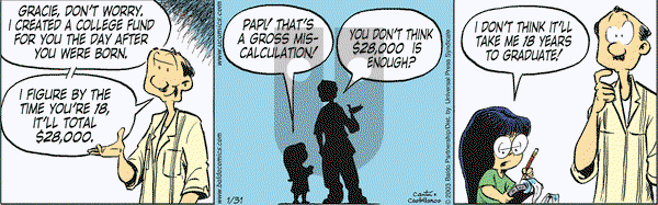 Baldo on Friday January 31, 2003 Comic Strip