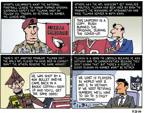 Ted Rall on Saturday September 23, 2006 Comic Strip