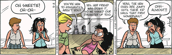 Cleats on Tuesday May 2, 2006 Comic Strip