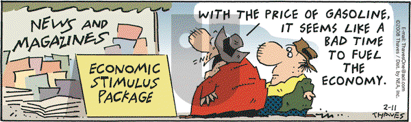 Frank and Ernest on Monday February 11, 2008 Comic Strip