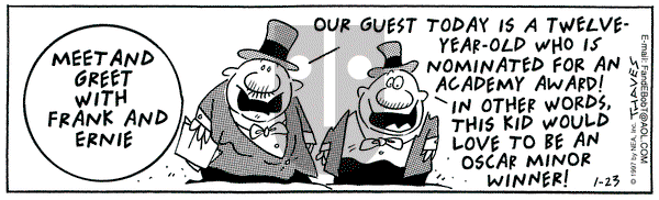 Frank and Ernest on Thursday January 23, 1997 Comic Strip