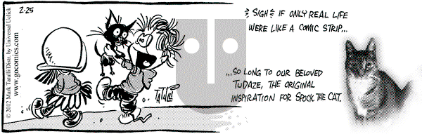 Heart of the City on Saturday February 25, 2012 Comic Strip