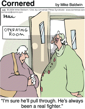 Cornered on Monday April 5, 2004 Comic Strip