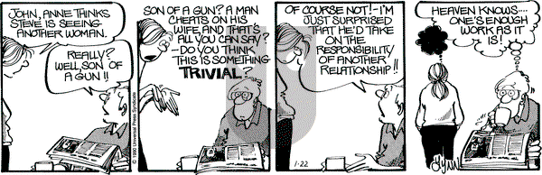 For Better or For Worse on Sunday December 2, 1990 Comic Strip