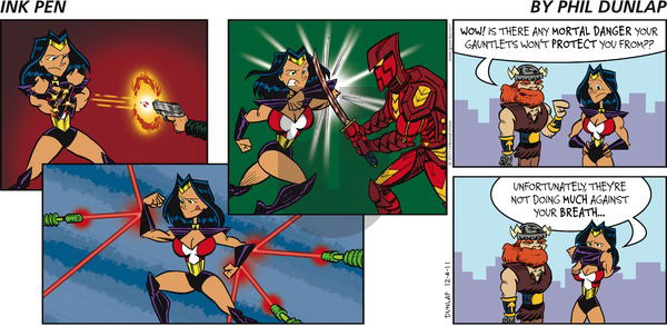 Ink Pen on Sunday December 4, 2011 Comic Strip