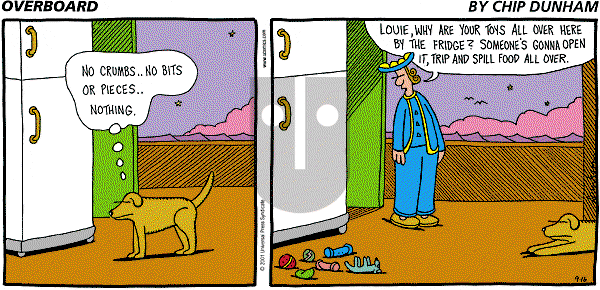 Overboard - Sunday September 16, 2001 Comic Strip