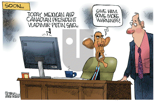 Jerry Holbert on Monday March 31, 2014 Comic Strip
