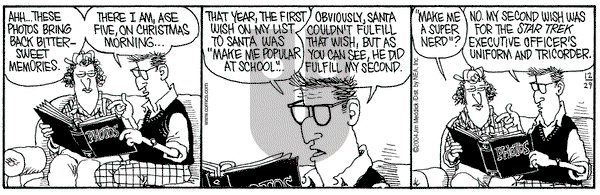 Monty on Wednesday December 29, 2004 Comic Strip