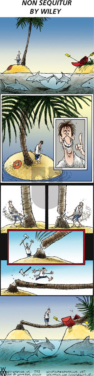 Non Sequitur on Sunday July 12, 2015 Comic Strip