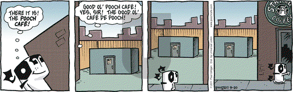 Pooch Cafe - Tuesday September 20, 2011 Comic Strip