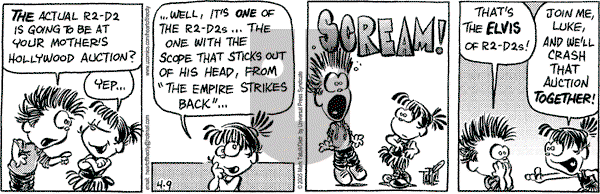 Heart of the City on Saturday April 9, 2005 Comic Strip