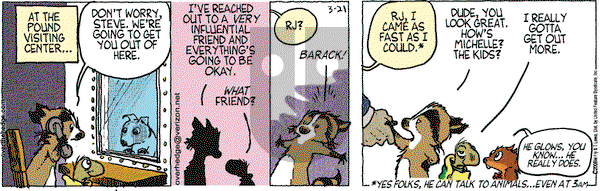 Over the Hedge on Friday March 21, 2008 Comic Strip