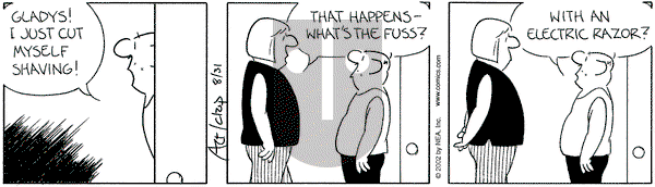 The Born Loser on Friday December 13, 2002 Comic Strip