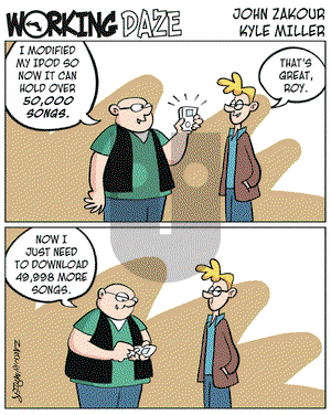 Working Daze on Saturday September 2, 2006 Comic Strip