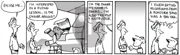 Barkeater Lake on Thursday March 15, 2012 Comic Strip