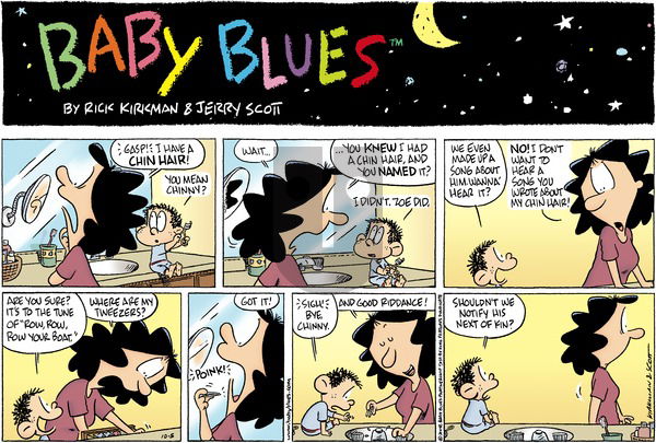 Baby Blues on Sunday October 5, 2008 Comic Strip