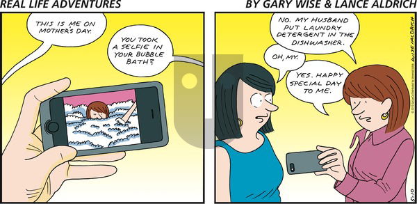 Real Life Adventures on Sunday May 10, 2015 Comic Strip