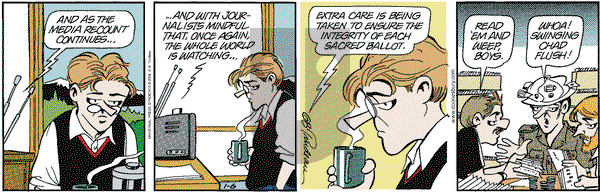 Doonesbury - Saturday January 6, 2001 Comic Strip