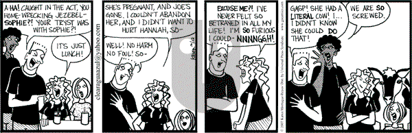 Clear Blue Water on Friday October 12, 2007 Comic Strip