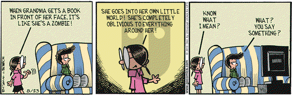 Grand Avenue on Tuesday August 23, 2016 Comic Strip